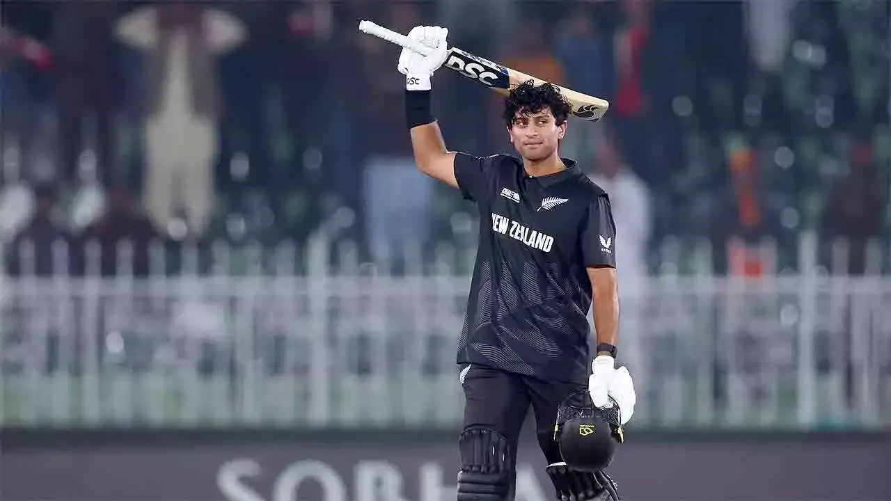 Rachin Ravindra's Century Sends New Zealand to Champions Trophy Semis