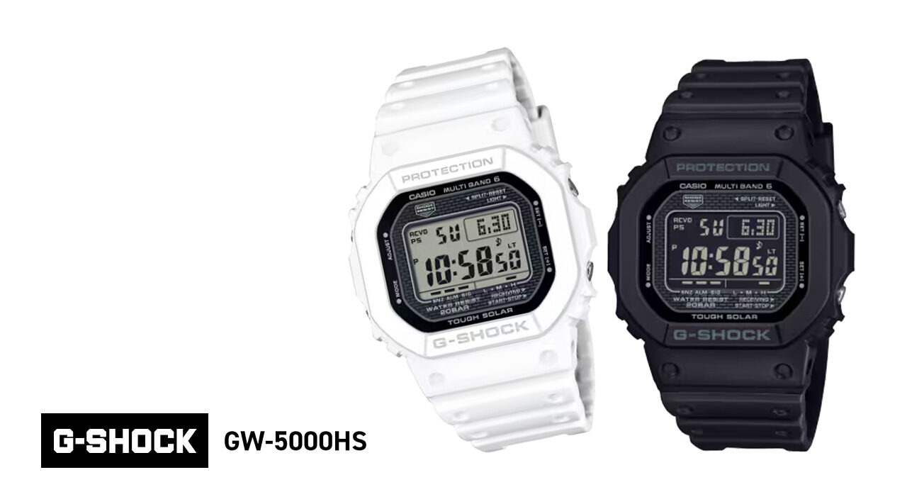 Casio Launches Sleek New Monochrome G-Shock Models with Modern Features