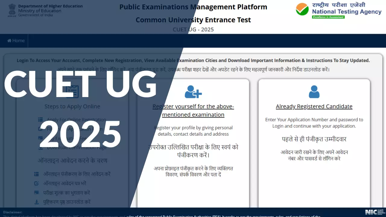 CUET UG 2025 registration begins, exams from May 8: Direct link to apply, important dates and more